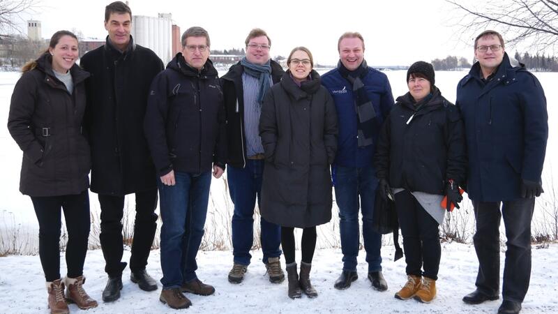 CWSS delegation with Kvarken colleagues. CWSS.
