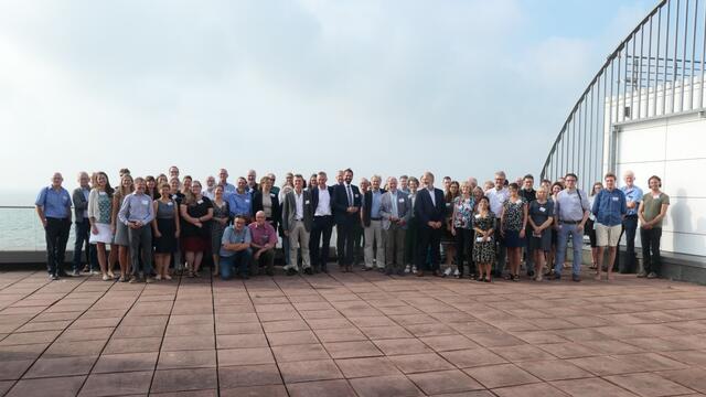 Wadden Sea Day participants and speakers. © NLPV/ Imke Zwoch.