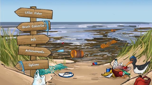 Screenshot of the Wadden game menu. © Wadden Agenda 2.0.
