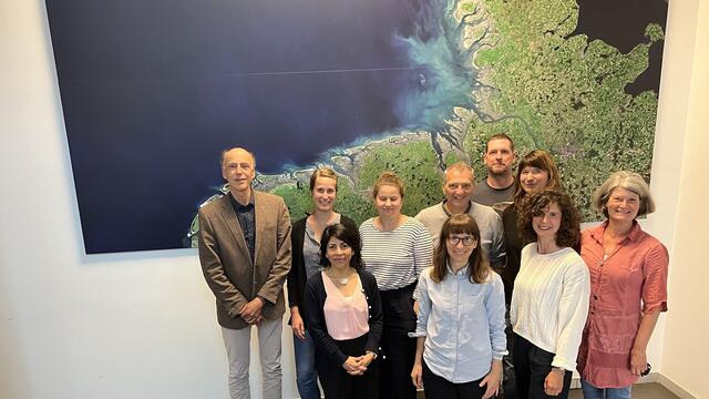 NPV HH and CWSS staff. CWSS/ Bostelmann.